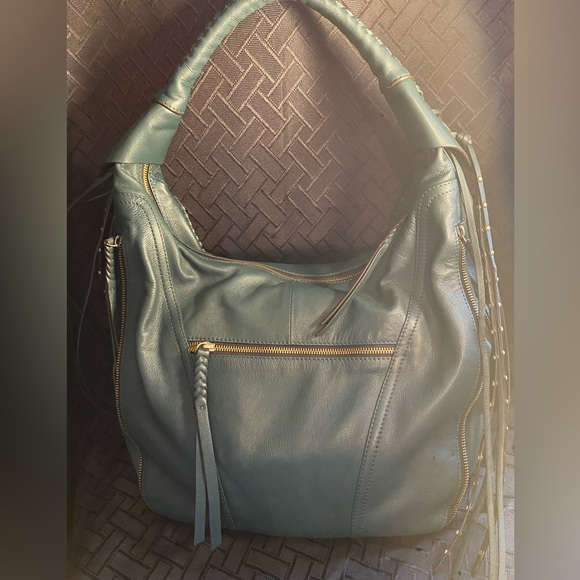 OrYANY Soft Nappa Leather Hobo Bag Purse- Michelle (Marine Blue) - Picture 2 of 6